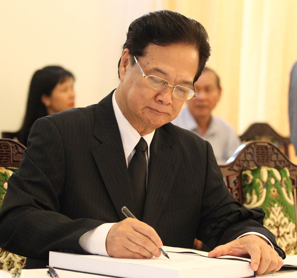 Khoảnh khắc lắng lòng tại lễ viếng nguyên Thủ tướng Phan Văn Khải